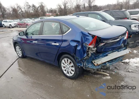 2017 Nissan Sentra Sv z USA, uszkodzony, nr VIN 3N1AB7AP0HY269820